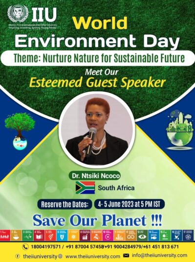 Dr Ntsiki Ncoo IIU Speaker